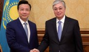 Президент Казахстана принял посла Китая