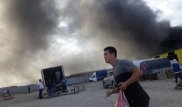 Рынок загорелся в Атырау