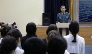 Министр обороны провел урок патриотизма для школьников в Косшы