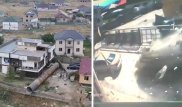 Момент взрыва в Алматинской области попал на видео