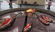 "Вечный огонь" в Актау треснул после капитального ремонта