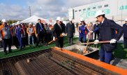 Мамин принял участие в выпуске первого модульного блока завода нового поколения