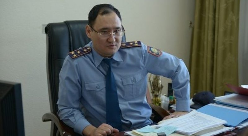 Полковник полиции Санжар Адилов