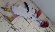 Макет школьницы уничтожил талдыкорганец на внедорожнике