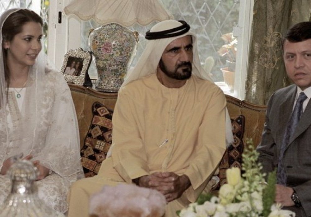 Принцесса Хайя, правитель Дубая Мохаммед бен Рашид Аль Мактум и король Иордании Абдалла II. © emirateswoman.com