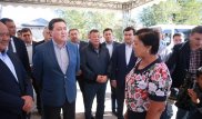 Мамин проконтролировал завершение работ в Арыси