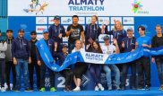 В Алматы прошел открытый чемпионат города по триатлону