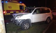 Внедорожник сбил трех человек после ДТП в Алматы
