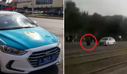 Сбитую полицейскими пенсионерку выписали из больницы в Алматы