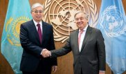 Президент Казахстана встретился с Генеральным секретарем ООН