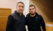 Хабиб Нурмагомедов прибыл в Атырау