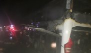 Автобус с 34 пассажирами загорелся на трассе в Туркестанской области