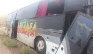 Автобус с детьми вылетел в кювет в Алматинской области