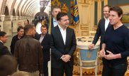 Том Круз спустился в метро Киева и зашел в гости к Зеленскому