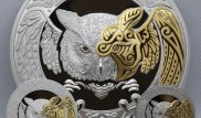 Бриллиантовые монеты с филином выпустил Нацбанк