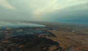 Пожар уничтожил 30 домов в ЗКО: в Сети появилось видео