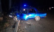 "Жигули" врезались на автодроме в Алматы