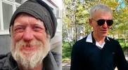 Преображение бездомного сняли на видео в Костанае