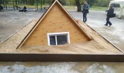 Необычная инсталляция из песка представлена в Алматы