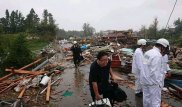 Число жертв тайфуна в Японии растет