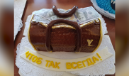Торт "от Louis Vuitton" показали в Алматы