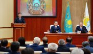 Мамин выступил с докладом перед Назарбаевым