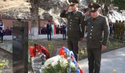 Обелиск погибшим казахстанцам открыли в Таджикистане