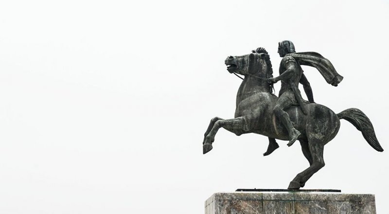 Памятник Александру Македонскому на набережной в Салониках. Фото ©РИА Новости