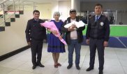 Полицейские с "мигалками" сопроводили алматинку до роддома