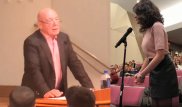 Студентка-азербайджанка публично поспорила с Познером, прервав его лекцию