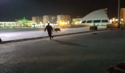 Попытка полицейских прогнать кабана из Уральска попала на видео