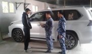 Контрабандный Lexus пытались провезти через Казахстан