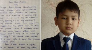 Министр исполнил мечту 10-летнего алматинца, написавшего Президенту