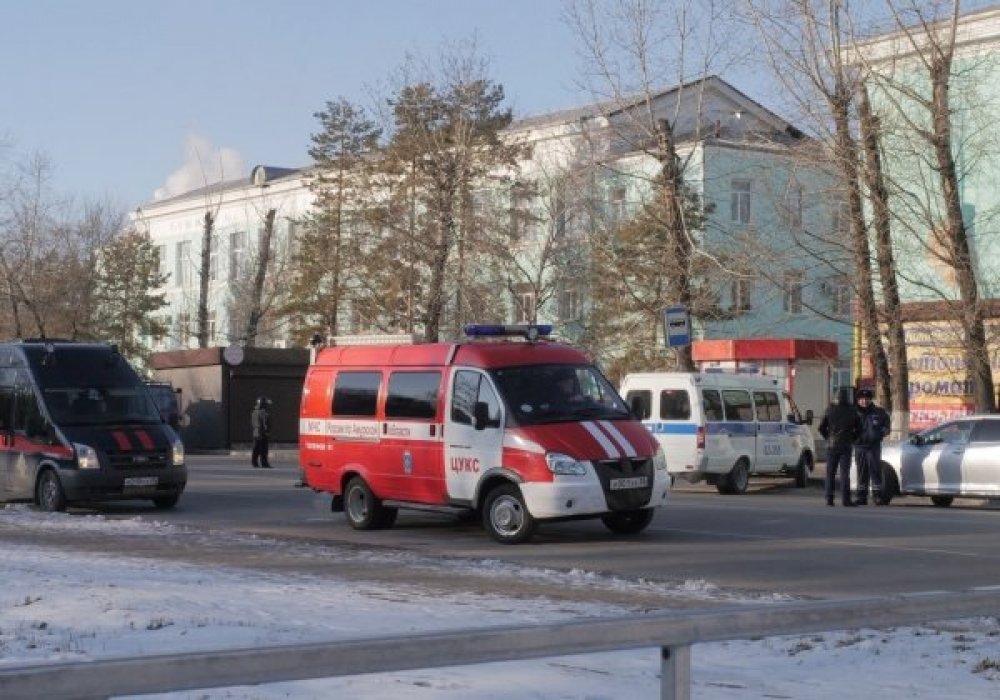 Здание Амурского колледжа в Благовещенске, где произошла стрельба. Фото ©РИА Новости 