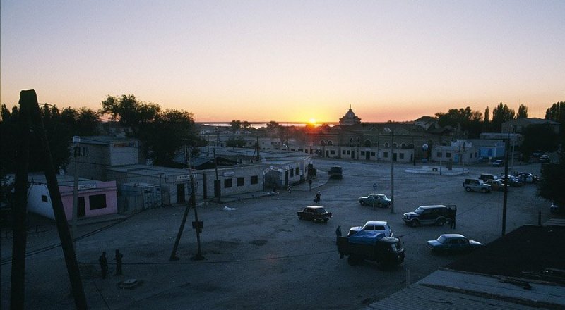 Вид на город Шалкар. © mapio.net