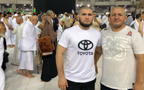 Хабиб Нурмагомедов с отцом. © instagram/khabib_nurmagomedov