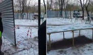 Детскую площадку снесут ради автосалона в Алматы