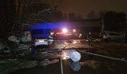 СТО вместе с машинами сгорела в Алматы