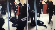 Избиение мужчины полицейскими Актобе попало на видео