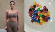 Ким Кардашьян показала новый способ есть M&M’s