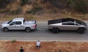 Илон Маск продемонстрировал дуэль между пикапом Cybertruck и Ford F-150