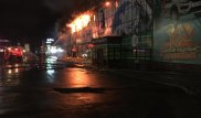 Супермаркет сгорел в Таразе