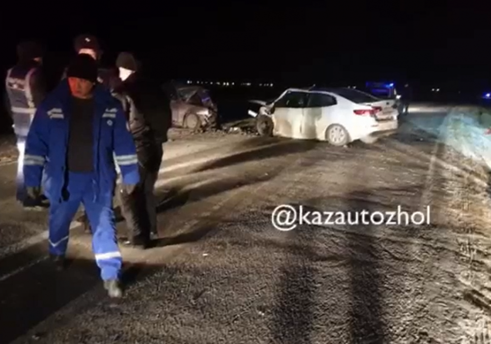 Два человека погибли в жутком ДТП на трассе Нур-Султан - Павлодар