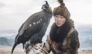 Казашка-беркутчи восхитила немецкого фотографа 