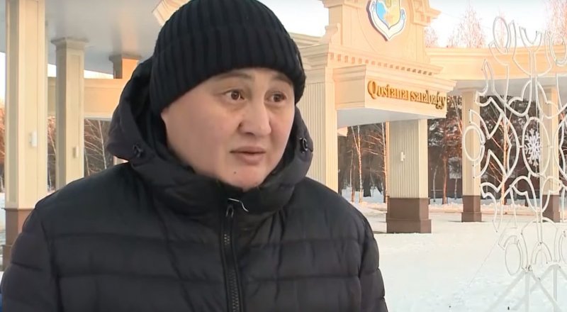 Малик Бутабаев. Кадр из видео "24 Хабар"