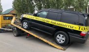 Toyota Land Cruiser изъяли за долги в Алматинской области