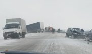 Массовое ДТП произошло на трассе в Актюбинской области