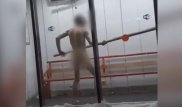 Голый мужчина угрожал полицейским в теплой остановке Нур-Султана