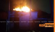 Центр Уральска остался без электричества из-за пожара