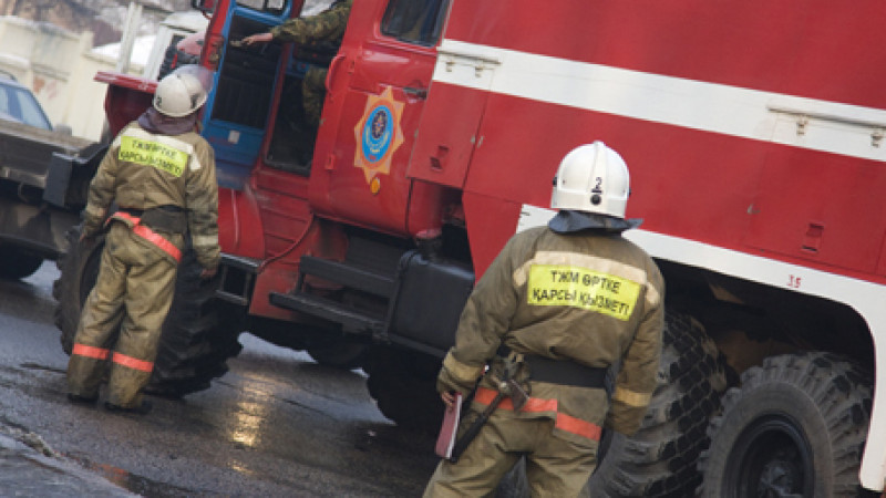   В Алматы при пожаре погибли двое детей